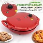 NutriChef Electric Countertop Pizza Maker - 1500W
