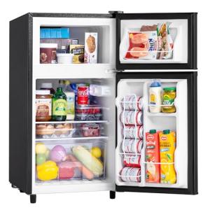 Manastin 3.5 Cu.Ft Mini Fridge with Freezer