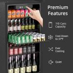 Erivess 3.1 Cu Ft Beverage Fridge with LED Display