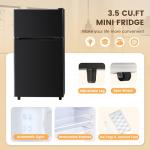 Manastin 3.5 Cu.Ft Mini Fridge with Freezer