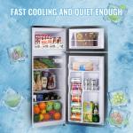 Demuller 4.5 Cu Ft Double Door Refrigerator