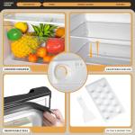 Manastin 4.5 Cu.Ft Mini Fridge with Freezer