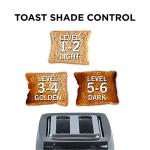 Commercial Chef 2 Slice Toaster - Black
