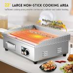 Moogiantgo 22" Electric Griddle with Removable Oil Box