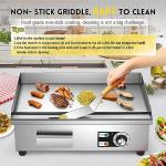 Moogiantgo 22" Electric Griddle with Removable Oil Box