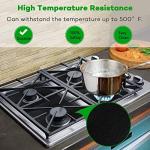 Forlivese Non-Stick Gas Stove Burner Covers - 10 Pack