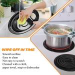 Blutoget 2-Pack Porcelain Drip Pan Set
