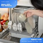Portable Mini Dishwasher for Small Kitchens