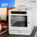 Portable Mini Dishwasher for Small Kitchens
