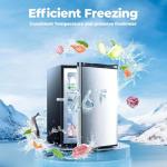 Electactic 3.0 Cu.ft Mini Upright Freezer, Silver