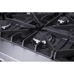 Cossato 36" Gas Rangetop with 6 Burners