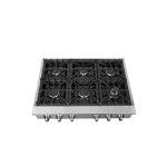 Cossato 36" Gas Rangetop with 6 Burners
