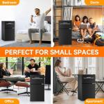 Frestec 3.2 Cu.Ft. Mini Fridge with Freezer