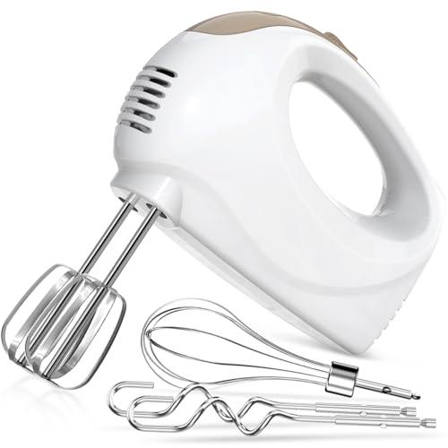 Electric Hand Mixer with Whisk and Beaters