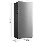 Techomey 21 cu.ft. Upright Garage Freezer