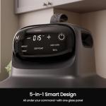 Kismile 5-in-1 Portable Air Fryer with Dual Glass Containers