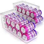 Soda Can Dispenser Set for Easy Fridge Organization