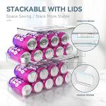 Soda Can Dispenser Set for Easy Fridge Organization