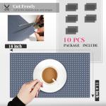 Daixers 10-Piece Washable Refrigerator Liner Set