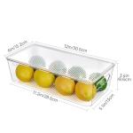 Vtopmart 8pc Stackable Storage Bins with Lids