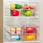 Vtopmart 8pc Stackable Storage Bins with Lids