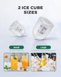 Portable Ice Maker with Self-Cleaning Feature