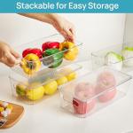 Vtopmart 8pc Stackable Storage Bins with Lids