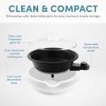Aroma 3-in-1 Indoor Grill, Pot, and Steamer