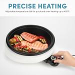 Aroma 3-in-1 Indoor Grill, Pot, and Steamer