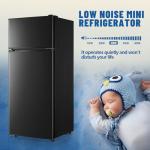 Compact 4.5 Cu.Ft Mini Fridge with Freezer