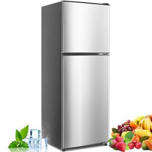 5.0 Cu.Ft Dual Door Refrigerator with Freezer