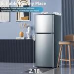 5.0 Cu.Ft Dual Door Refrigerator with Freezer