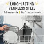 Extra Large Stainless Steel Pizza Peel with Folding Handle
