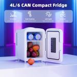 Antarctic Star 4L Mini Compact Fridge with Light