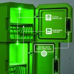 Ukonic Minecraft Creeper Mini Fridge 8L