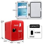 Coca-Cola Classic 4L Mini Fridge for Drinks