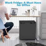 Electactic 1.6 Cu.ft Quiet Mini Fridge with Freezer