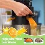 Godspeeds Cold Press Juicer with Wide Feed Chute