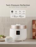 CUCKOO 10-Cup Twin Pressure Rice Cooker & Warmer