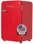 Crosley Retro Mini Fridge 3.2 CuFt Red