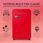 Crosley Retro Mini Fridge 3.2 CuFt Red