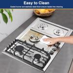 30-Inch Gas Cooktop with 5 Powerful Burners