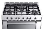 Verona 36-Inch Stainless Steel Gas Range Oven