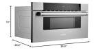 COSMO 30-inch Stainless Steel Microwave Drawer