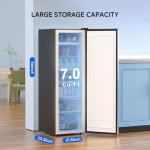 BANGSON 7.0 Cu.ft Convertible Upright Freezer