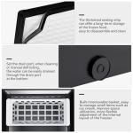 Kismile 7.0 Cu Ft Chest Freezer with Baskets