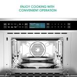 Hipicute 30" Built-In Microwave Oven with Air Fryer