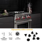 Allstare Rubber Feet for Wolf Gas Cooktop 8-Pack