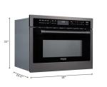 KoolMore 24" Built-in Convection Microwave Oven