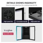 Icyglee 126 Can Beverage Refrigerator Cooler